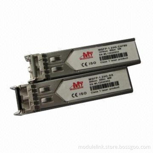 1.25Gbps CWDM SFP Optical Transceiver, 40km Reach